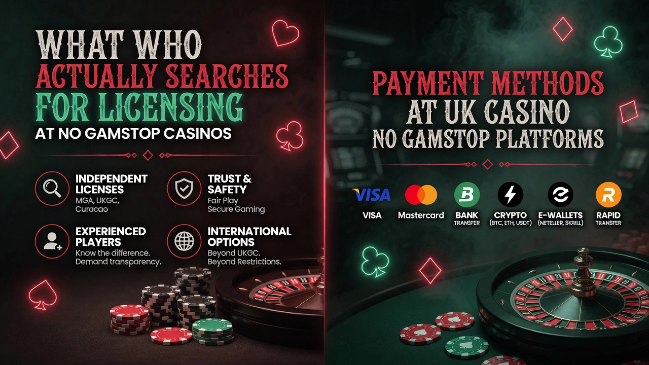 Payment Methods at UK Casino No Gamstop Platforms